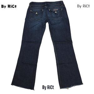 Hudson Signature Bootcut Women's Jeans Size 27x28 Mid Rise Stretch Blue Denim